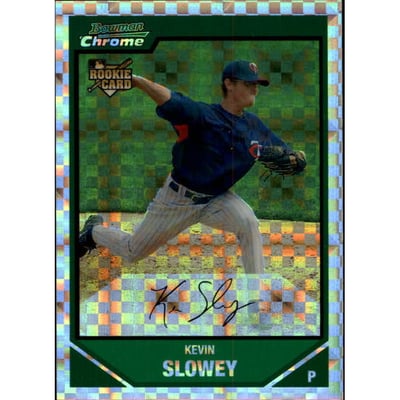 2007 Bowman Chrome Draft X-Fractors #BDP51 Kevin Slowey