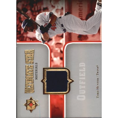 2007 Ultimate Collection Ultimate Star Materials #HU Torii Hunter