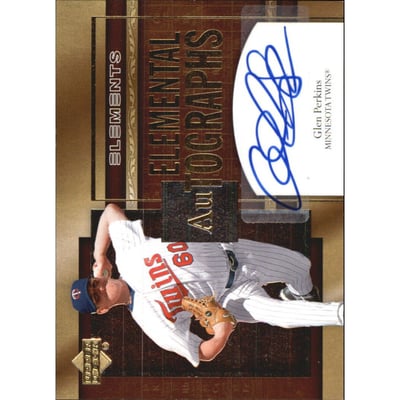 2007 Upper Deck Elements Elemental Autographs #GP Glen Perkins