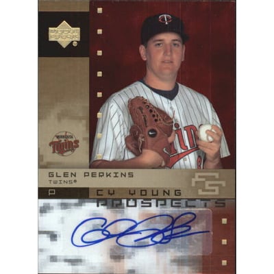 2007 Upper Deck Future Stars Cy Young Futures Signatures #GP Glen Perkins