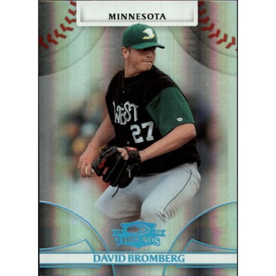 2008 Donruss Threads Century Proof Platinum #71 David Bromberg