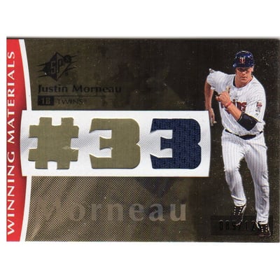 2008 SPx Winning Materials MLB 125 #AJ Andruw Jones