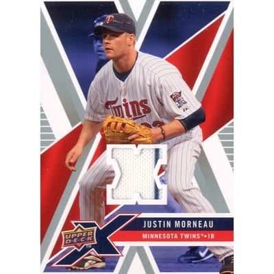 2008 Upper Deck X Memorabilia #MO Justin Morneau