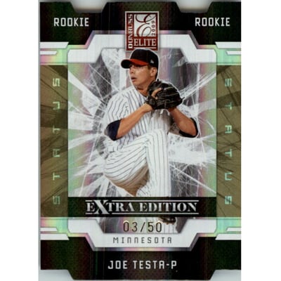 2009 Donruss Elite Extra Edition Status Gold #110 Joe Testa