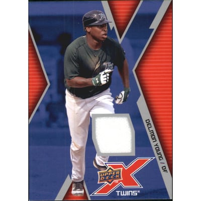 2009 Upper Deck X Memorabilia #DY Delmon Young