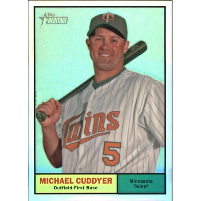 2010 Topps Heritage Chrome Refractors #C107 Michael Cuddyer