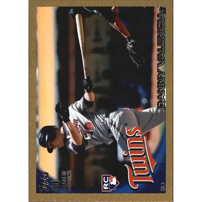 2010 Topps Update Gold #US191 Danny Valencia