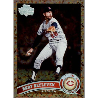 2011 Topps Cognac Diamond Anniversary #570B Bert Blyleven