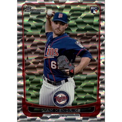 2012 Bowman Draft Silver Ice #19 Liam Hendriks