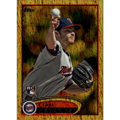 2012 Topps Gold Sparkle #81 Liam Hendriks