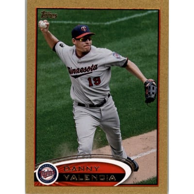2012 Topps Mini Gold #303 Danny Valencia