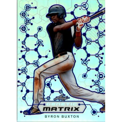 2013 Leaf Rookie Retro Genetic Matrix #GMBB2 Byron Buxton