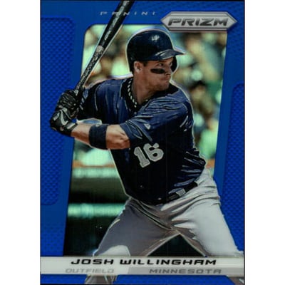 2013 Panini Prizm Prizms Blue #123 Josh Willingham