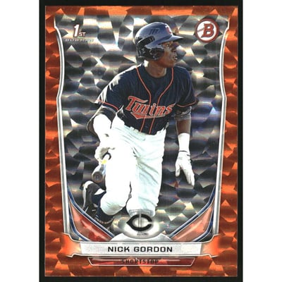 2014 Bowman Draft Orange Ice #DP126 Nick Gordon