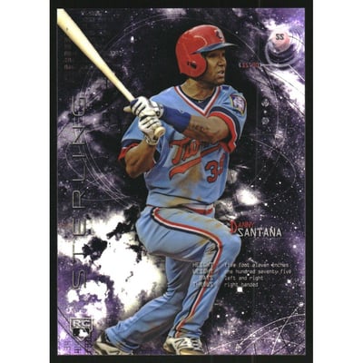 2014 Bowman Sterling Purple Refractors #31 Danny Santana