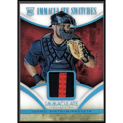 2014 Immaculate Collection Immaculate Swatches Prime #71 Josmil Pinto/99