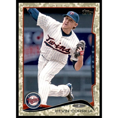 2014 Topps Camo #120 Kevin Correia