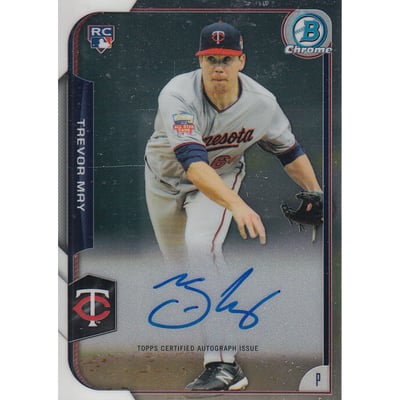 2015 Bowman Chrome Prospect Autographs #BCAPTM Trey Michalczewski