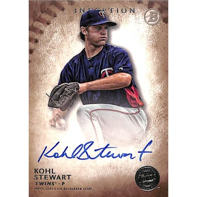 2015 Bowman Inception Prospect Autographs #PAKST Kohl Stewart