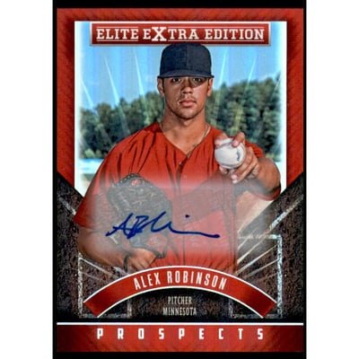 2015 Elite Extra Edition Prospect Autographs #126 Alex Robinson