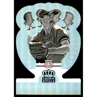 2015 Panini Cooperstown Crown Royale Silver #7 Bert Blyleven
