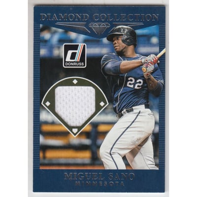 2017 Donruss Diamond Collection Memorabilia #DCMS Miguel Sano