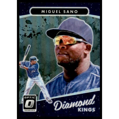 2017 Donruss Optic Black #17 Miguel Sano DK