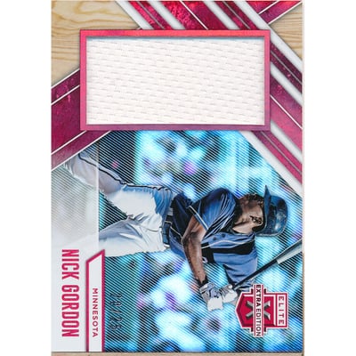 2017 Elite Extra Edition Jumbo Materials Red #9 Nick Gordon/25