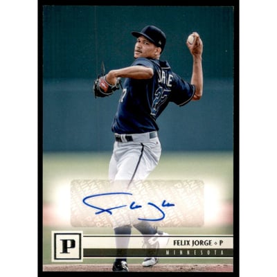 2018 Panini Signatures #12 Felix Jorge