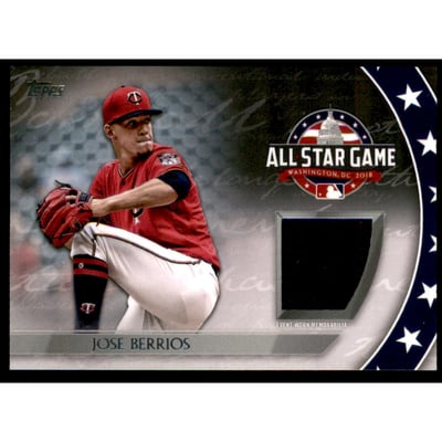 2018 Topps Update All Star Stitches #ASTJE Jose Berrios
