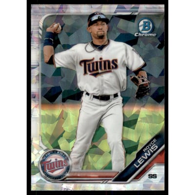 2019 Bowman Chrome Draft Sapphire #BDC46 Royce Lewis