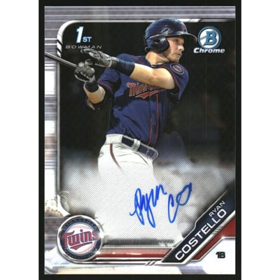 2019 Bowman Chrome Prospect Autographs #CPARC Ryan Costello
