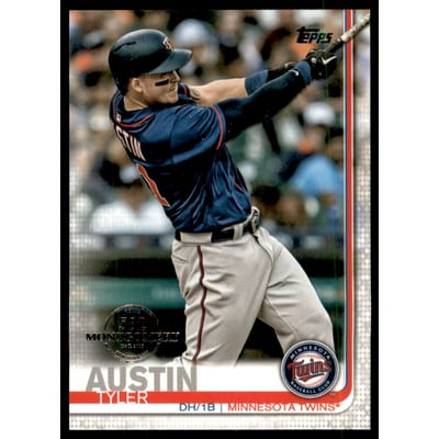 2019 Topps Factory Set 582 Montgomery #631 Tyler Austin