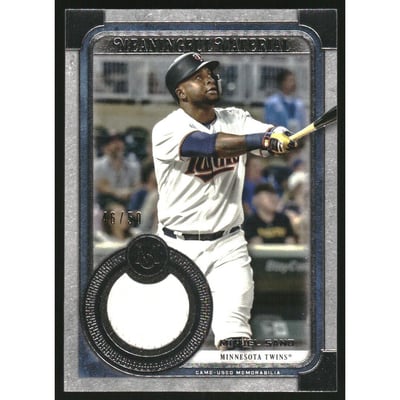 2019 Topps Museum Collection Meaningful Material Relics #MMRMSA Miguel Sano