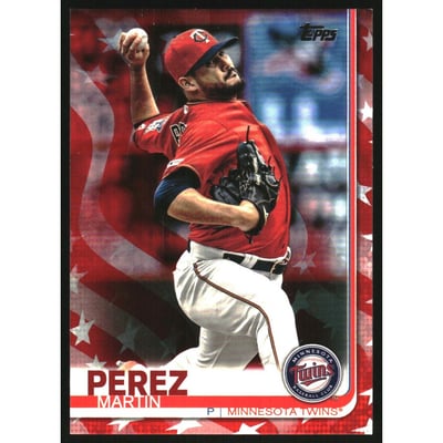 2019 Topps Update Independence Day #US222 Martin Perez