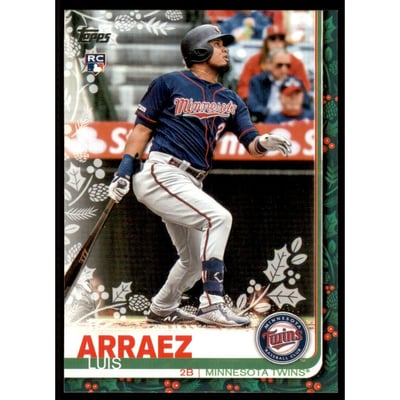 2019 Topps Walmart Holiday #HW191 Luis Arraez RC