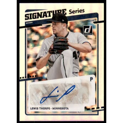 2020 Donruss Signature Series #6 Lewis Thorpe