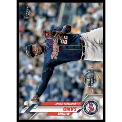2020 Topps Factory Set 582 Montgomery Club #424 Miguel Sano