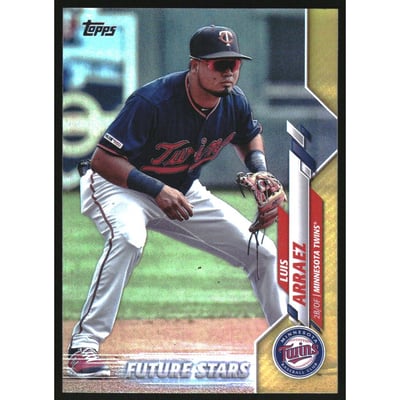 2020 Topps Gold Foil #612 Luis Arraez FS