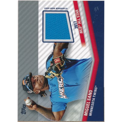 2020 Topps Update All Star Stitches #ASSCMSA Miguel Sano