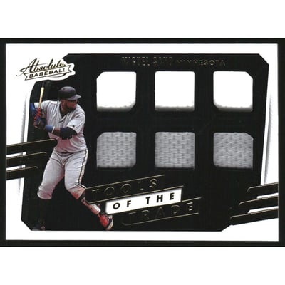2021 Absolute Tools of the Trade Six Swatches #9 Miguel Sano