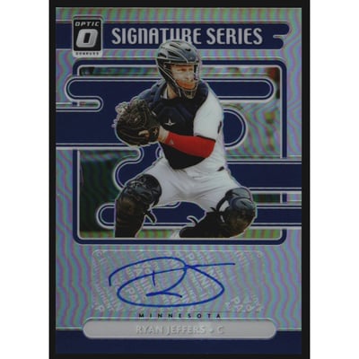 2021 Donruss Optic Signature Series Holo #7 Ryan Jeffers