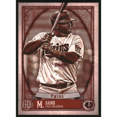 2021 Topps Gypsy Queen Sepia #216 Miguel Sano