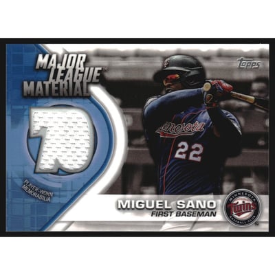 2021 Topps Major League Material Relics #MLMMS Miguel Sano