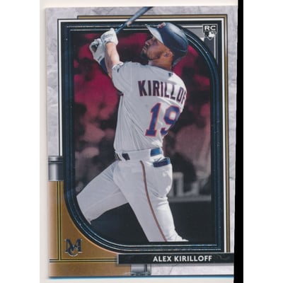 2021 Topps Museum Collection #53 Alex Kirilloff
