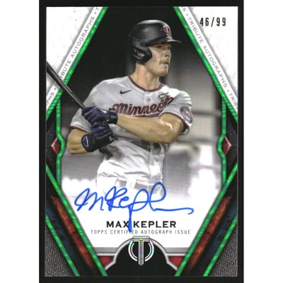 2021 Topps Tribute Autographs Green #TAMK Max Kepler