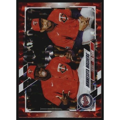 2021 Topps Update Orange Foilboard #US248 Byron Buxton/Miguel Sano