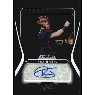 2022 Absolute Absolute Ink #11 Ryan Jeffers/199