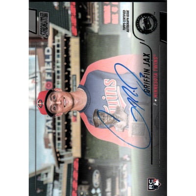 2022 Stadium Club Autographs #SCBAGJ Griffin Jax