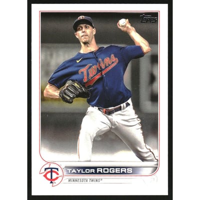 2022 Topps Advanced Stats #32 Taylor Rogers